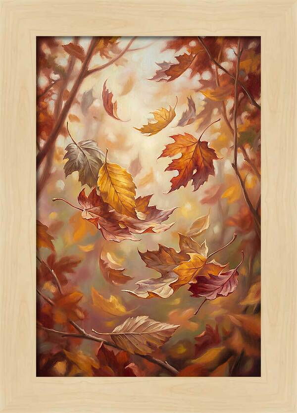 Falling Leaves In A Gentle Breeze