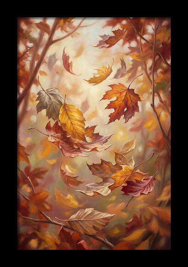 Falling Leaves In A Gentle Breeze