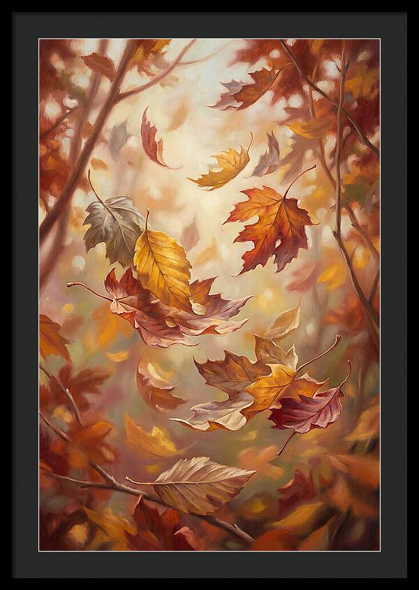 Falling Leaves In A Gentle Breeze