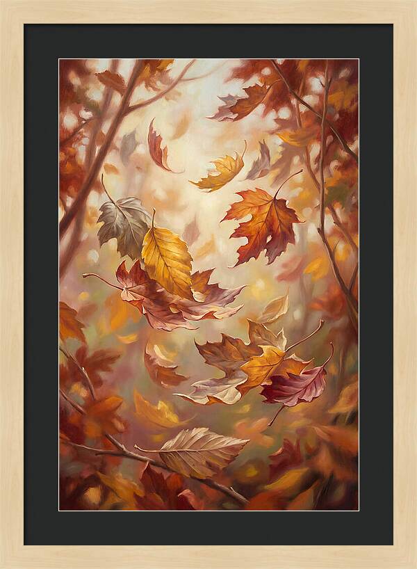 Falling Leaves In A Gentle Breeze
