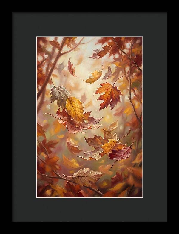 Falling Leaves In A Gentle Breeze