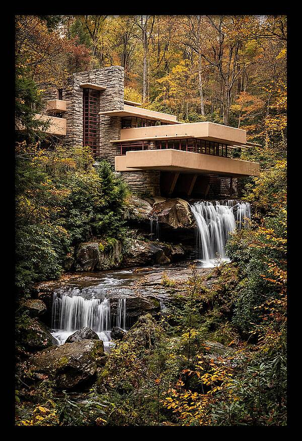 Fallingwater Amidst Natures Embrace