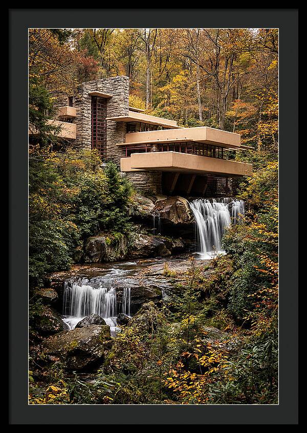 Fallingwater Amidst Natures Embrace