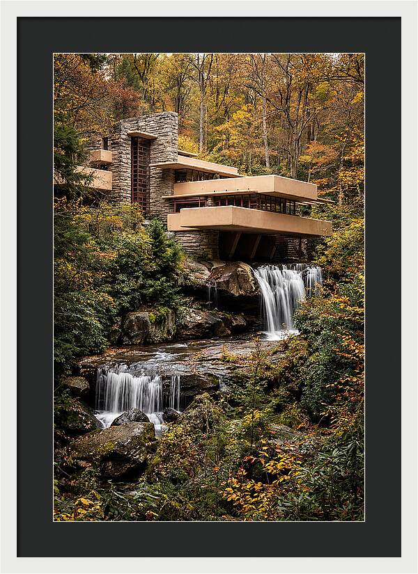 Fallingwater Amidst Natures Embrace