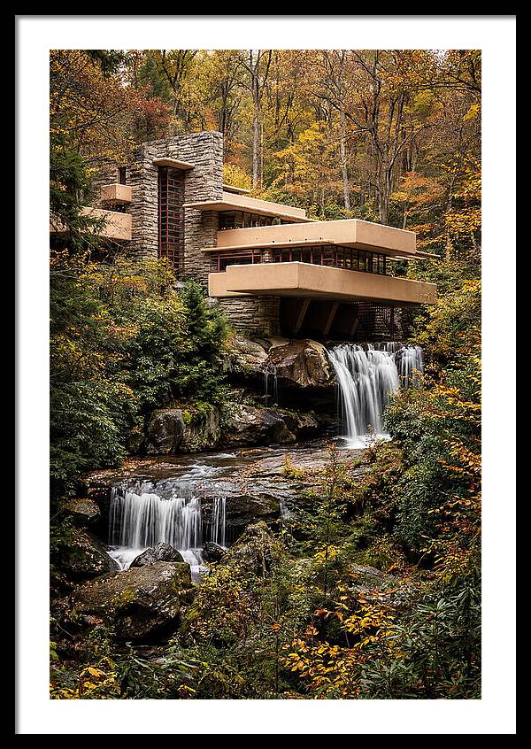 Fallingwater Amidst Natures Embrace