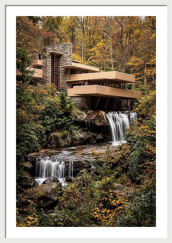 Fallingwater Amidst Natures Embrace