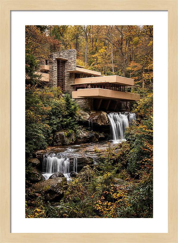 Fallingwater Amidst Natures Embrace