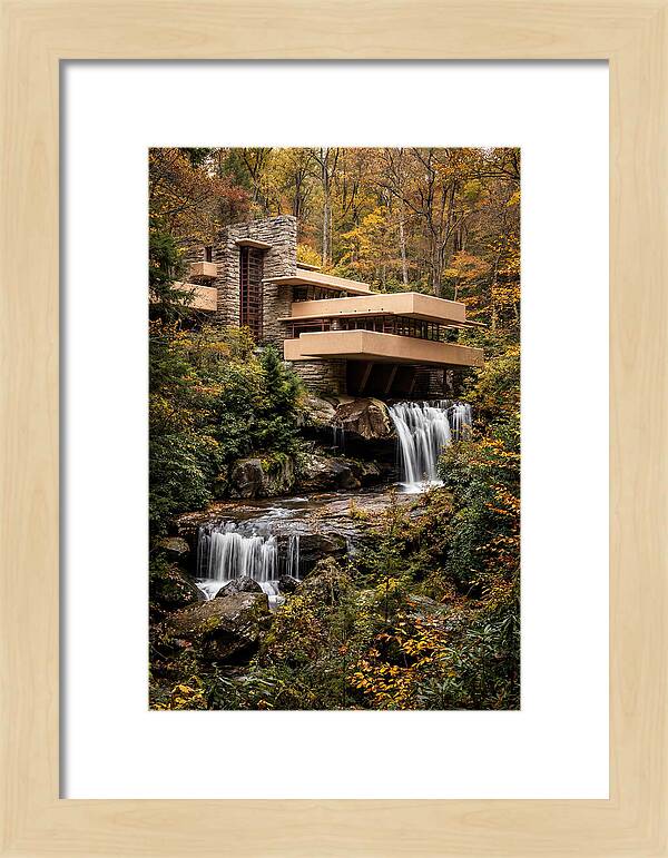 Fallingwater Amidst Natures Embrace
