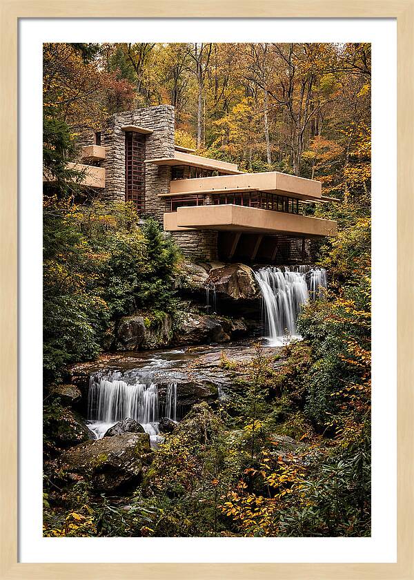 Fallingwater Amidst Natures Embrace