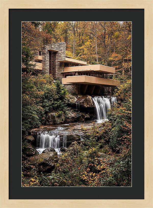 Fallingwater Amidst Natures Embrace