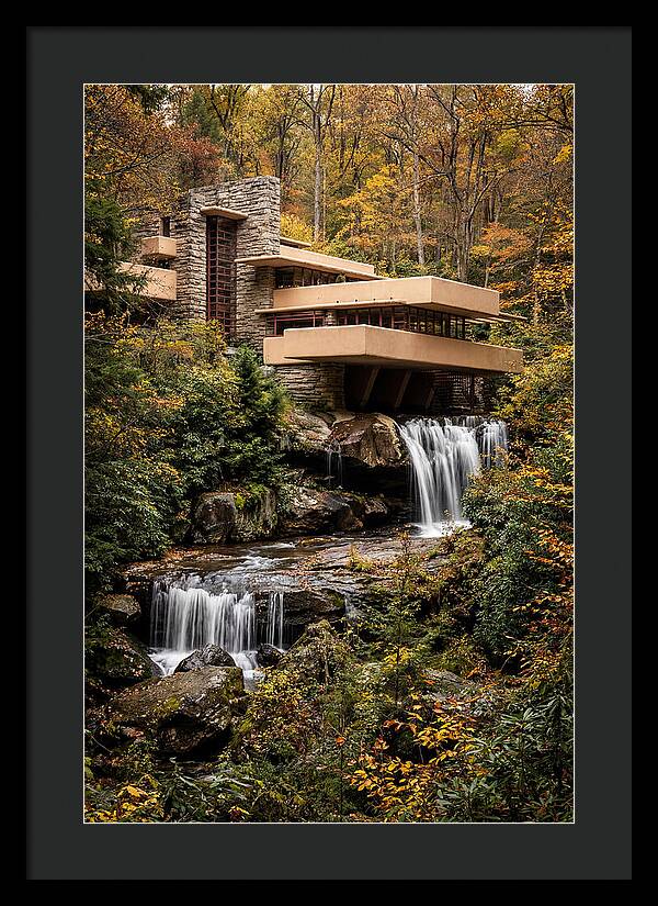 Fallingwater Amidst Natures Embrace