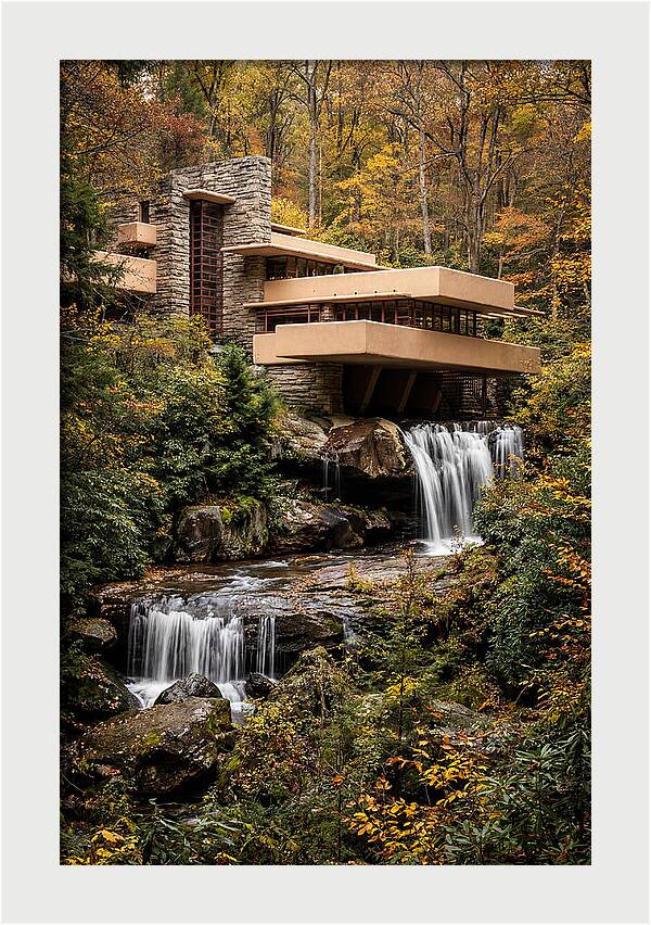 Fallingwater Amidst Natures Embrace