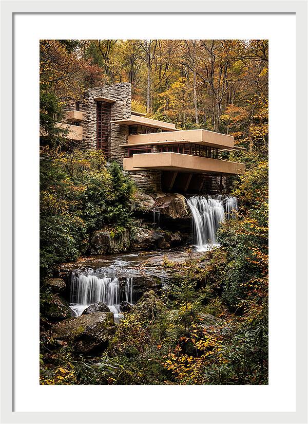 Fallingwater Amidst Natures Embrace
