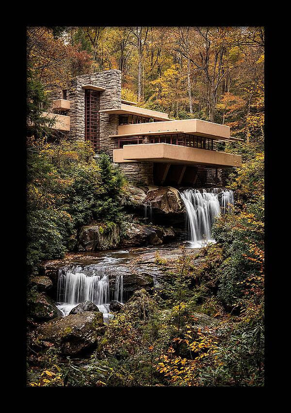 Fallingwater Amidst Natures Embrace