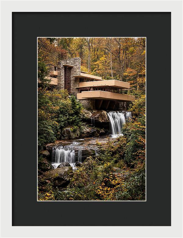 Fallingwater Amidst Natures Embrace