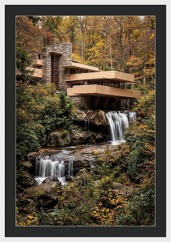 Fallingwater Amidst Natures Embrace