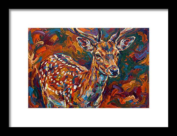 Fallow Deer In Vibrant Colors