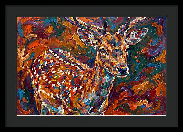 Fallow Deer In Vibrant Colors