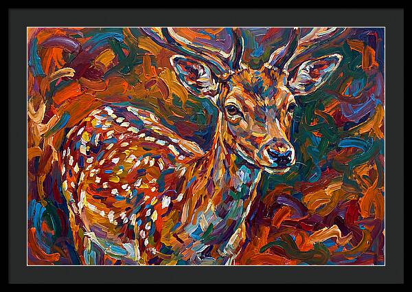Fallow Deer In Vibrant Colors
