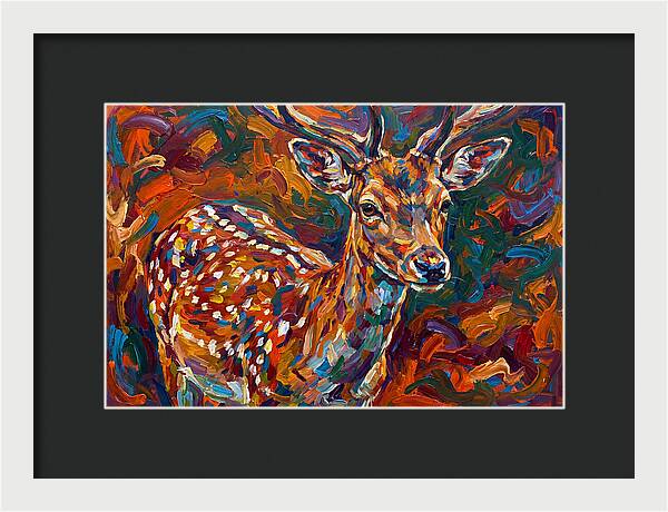 Fallow Deer In Vibrant Colors