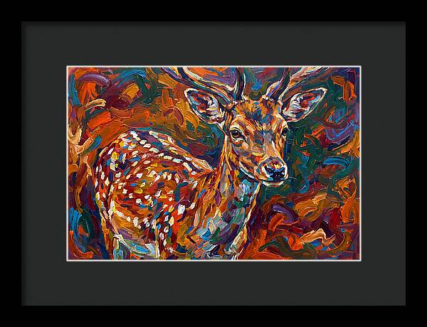 Fallow Deer In Vibrant Colors