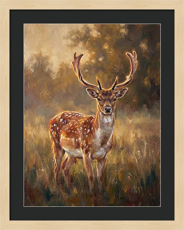 Fallow Deer Portrait