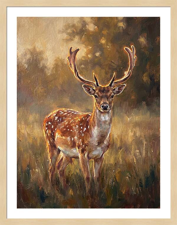 Fallow Deer Portrait