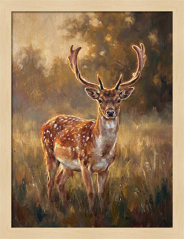 Fallow Deer Portrait