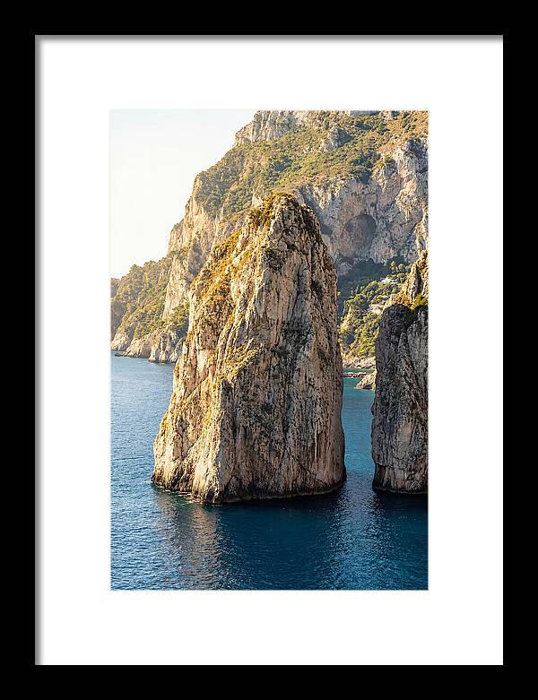 Faraglioni Sea Stacks At Capri