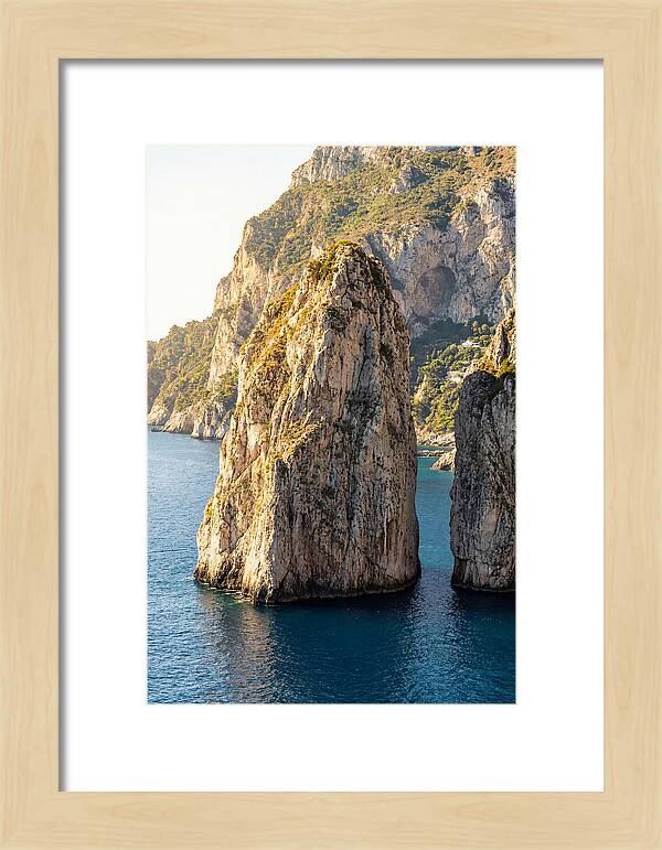 Faraglioni Sea Stacks At Capri