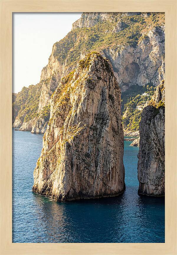 Faraglioni Sea Stacks At Capri