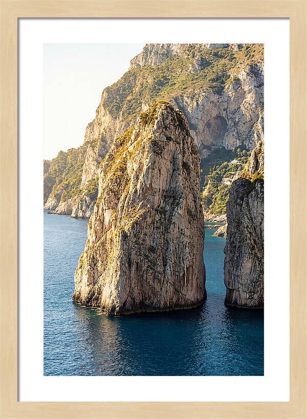 Faraglioni Sea Stacks At Capri