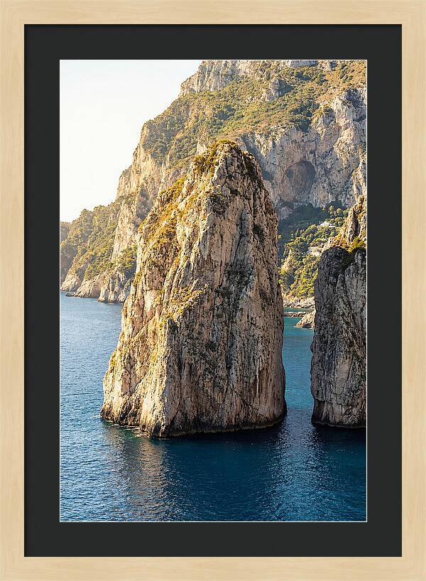 Faraglioni Sea Stacks At Capri