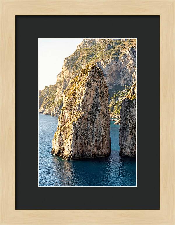 Faraglioni Sea Stacks At Capri