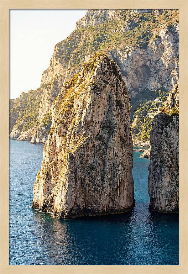 Faraglioni Sea Stacks At Capri
