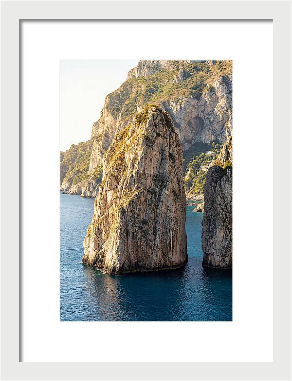 Faraglioni Sea Stacks At Capri