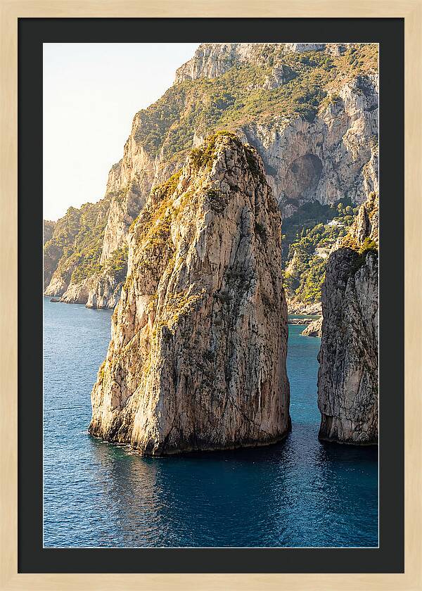 Faraglioni Sea Stacks At Capri