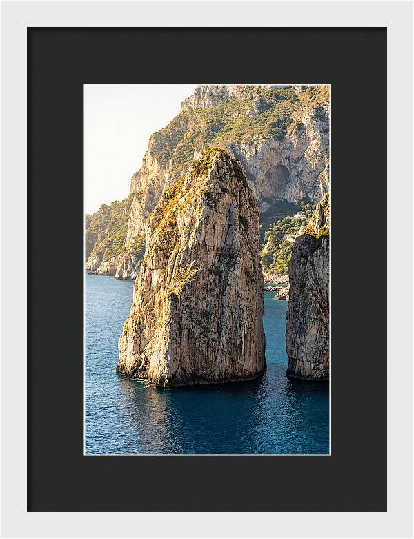 Faraglioni Sea Stacks At Capri