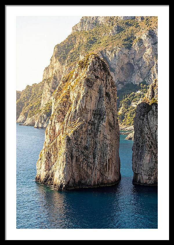 Faraglioni Sea Stacks At Capri