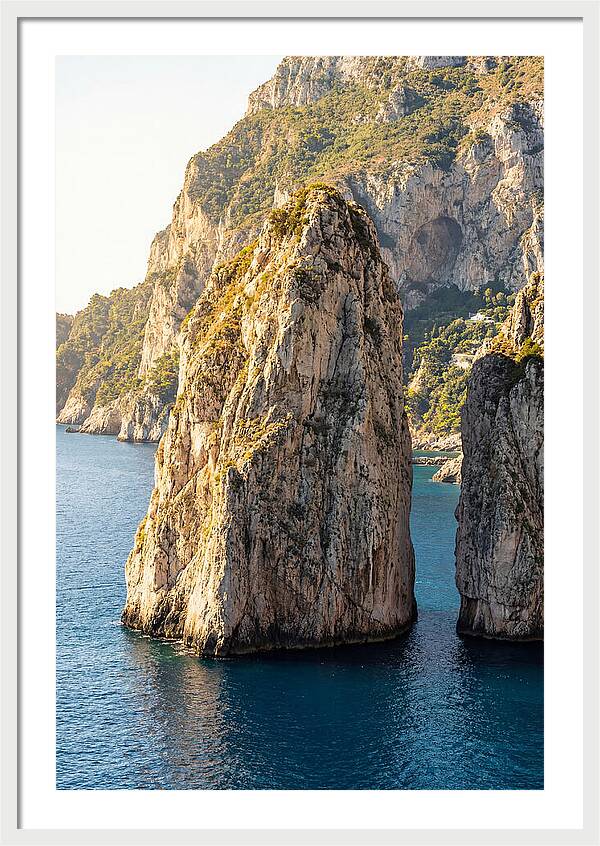 Faraglioni Sea Stacks At Capri