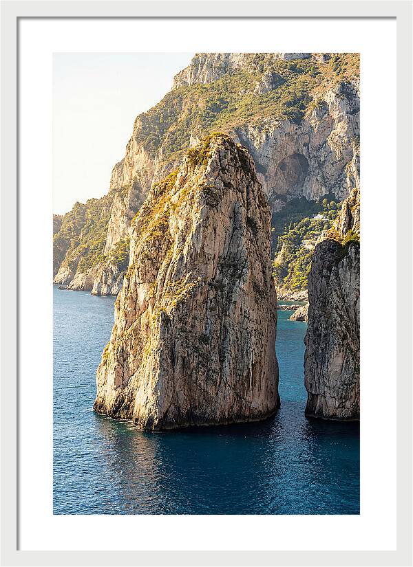 Faraglioni Sea Stacks At Capri