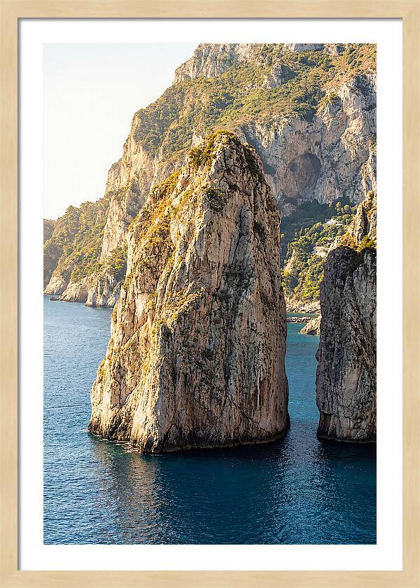 Faraglioni Sea Stacks At Capri
