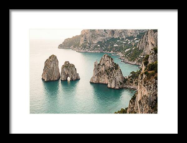 Faraglioni Sea Stacks At Capri