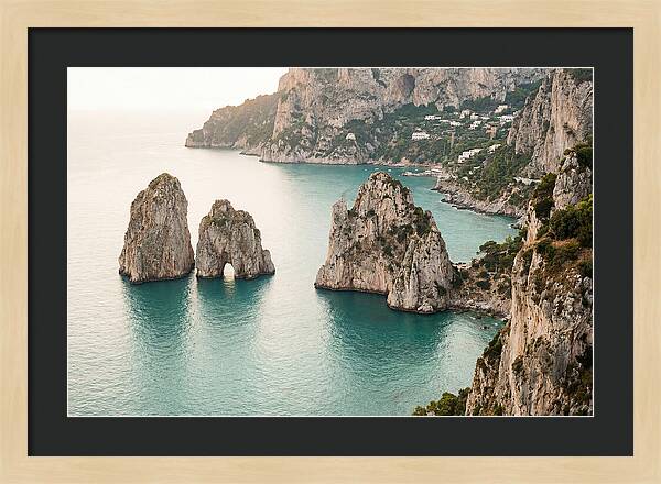 Faraglioni Sea Stacks At Capri