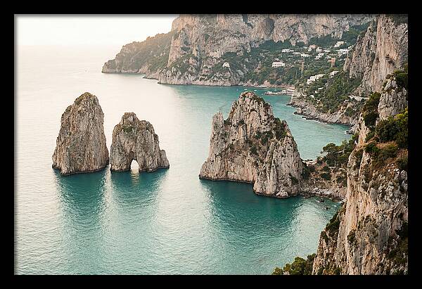 Faraglioni Sea Stacks At Capri