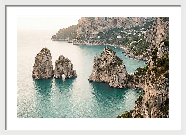 Faraglioni Sea Stacks At Capri