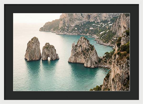Faraglioni Sea Stacks At Capri