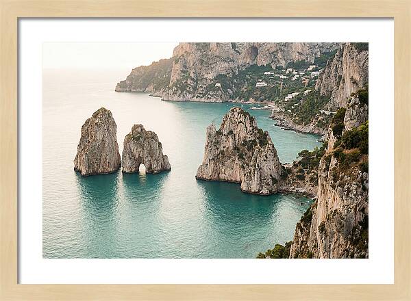 Faraglioni Sea Stacks At Capri