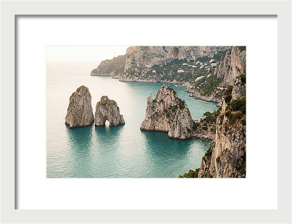 Faraglioni Sea Stacks At Capri