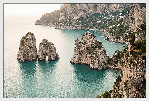 Faraglioni Sea Stacks At Capri